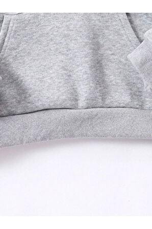 Çocuk  Unisex Oversize Kapüşonlu Sweatshirt