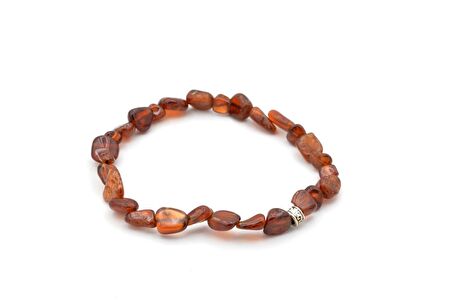 HAKİKİ AMORF KESİM DOĞAL SPESSARTİN GARNET BİLEKLİK 1.KALİTE SPESSARTİNE