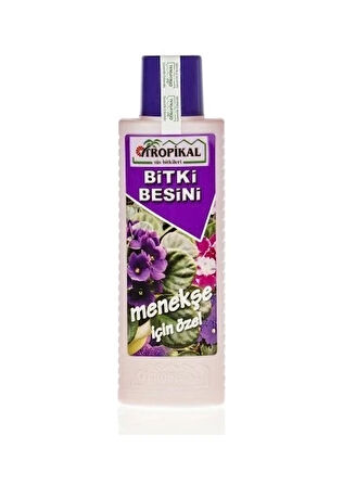Tropikal AFRİKA Menekşe BİTKİSİ İçin Özel Bitki Besini – 250ML ÇİÇEKLENME VE YEŞİL KALMAYI SAĞLAR