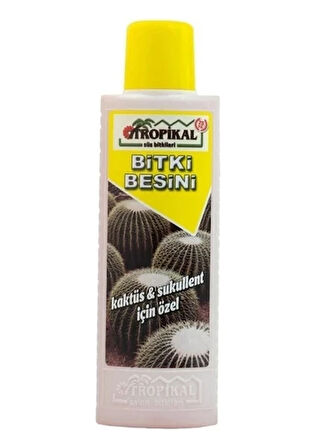 Kaktüs Sukulent Bitki Besini 250 ml kaktüs gelişiimini düzenler çiçek oluşmasını sağlar