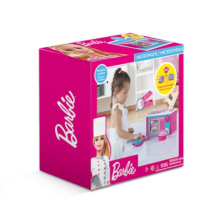 Dolu Oyuncak Barbie Mikrodalga Fırın 1615