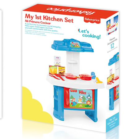 Dolu Oyuncak Fisher-Price Şefin Mutfak Seti 1820