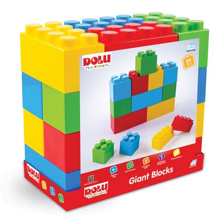 Dolu Oyuncak Xl Blocks 24 Parça 5038