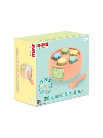 Dolu Oyuncak 2 Si 1 Arada Davul ve Bultak 5194