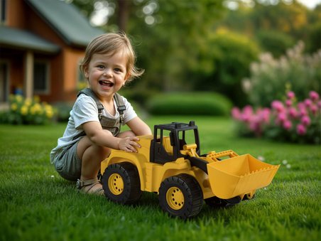 Dolu Oyuncak Xl Dozer 7124