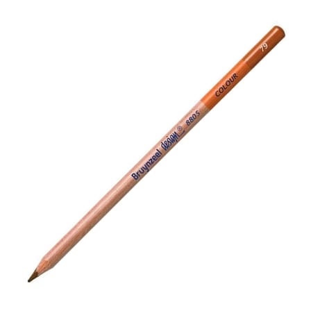 Bruynzeel Design Colour Sanatsal Kuru Boya Kalemi (12 Li Paket) Burnt Ochre Pencils