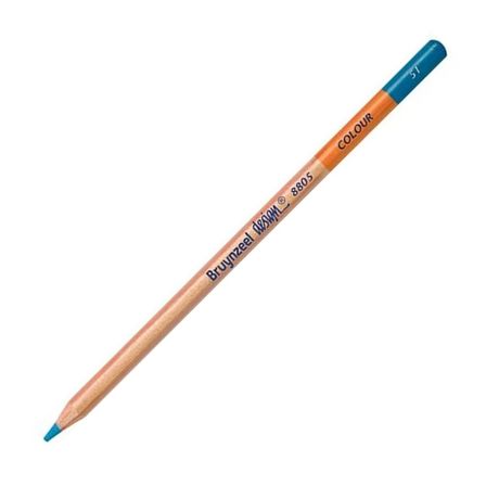 Bruynzeel Design Colour Sanatsal Kuru Boya Kalemi (12 Li Paket) Light Blue Pencils