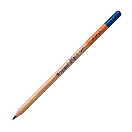 Bruynzeel Design Colour Sanatsal Kuru Boya Kalemi (12 Li Paket) Cobalt Blue Pencils