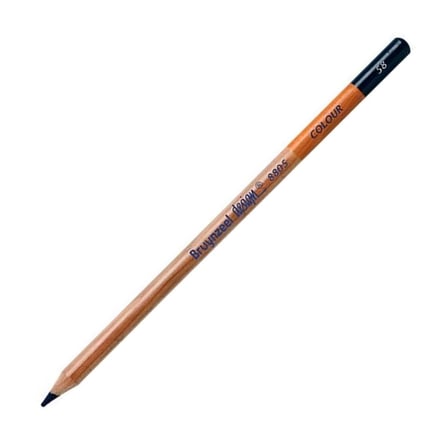 Bruynzeel Design Colour Sanatsal Kuru Boya Kalemi (12 Li Paket) Prussian Blue Pencils