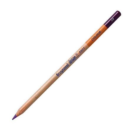 Bruynzeel Design Colour Sanatsal Kuru Boya Kalemi (12 Li Paket) Red Violet Pencils