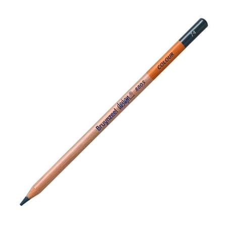 Bruynzeel Design Colour Sanatsal Kuru Boya Kalemi (12 Li Paket) Dark Grey Pencils