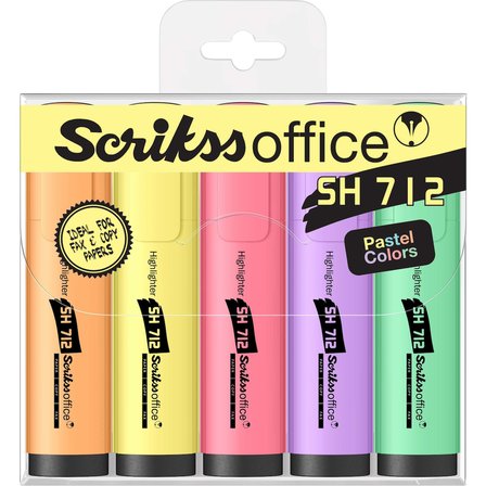 Scrikss Forforlu Kalem Pastel 5 Renk Blister Sh712
