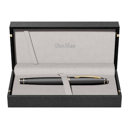 Scrikss Roller Kalem 350 Mat Siyah Altın T00Sadd350058A