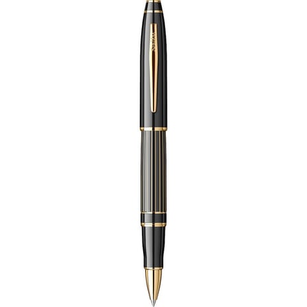 Scrikss Roller Kalem 350L Parlak Siyah Altın T00Sadd350044A