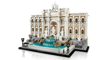 Lego Oyuncak Architecture Trevi Çeşmesi Yetişkinler için Koleksiyonluk Seyahat Hatırası Yapım Seti 1880 Parça 21062