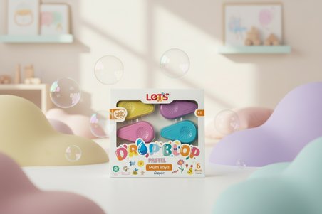 Lets Mum Boya 6 Renk Pastel Tonlar Dropblop L03002