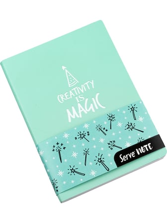 Serve Note Defter 15X21Cm Çizgili Nane Yeşili Not Defteri