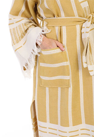 Astrea %100 Pamuk Özel Tasarım Peştemal Bornoz Özel