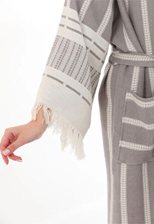 Astrea %100 Pamuk Özel Tasarım Peştemal Bornoz Özel