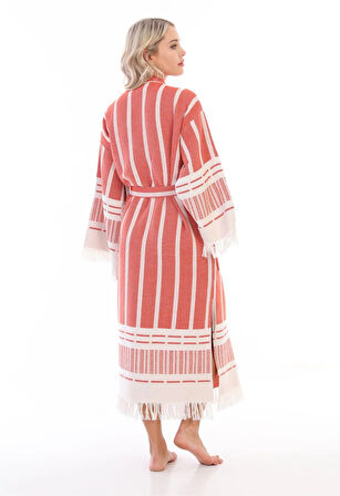 Astrea %100 Pamuk Peştemal Bornoz