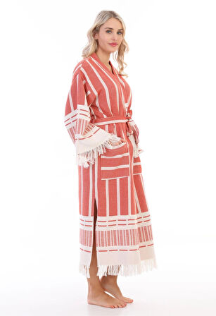 Astrea %100 Pamuk Peştemal Bornoz