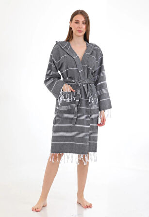 Didyma %100 Pamuk Sultan Peştemal Bornoz