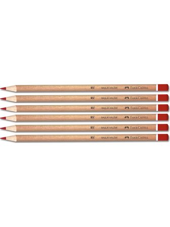 Faber-Castell Naturel Kırmızı Renkli Kurşun Kalem (72 Li Paket) 113241900