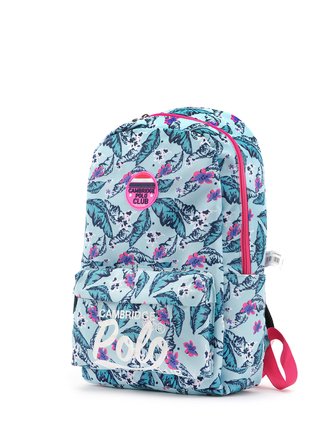 Polo Club Island Roamer İki Bölmeli Unisex Okul Sırt Çantası Turkuaz