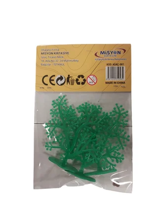 Misyon Plastik Ağaç 3 Lü Ağaç-001