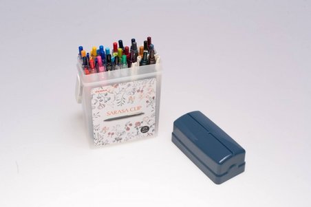 Zebra Sarasa 0.5mm Z BOX 25 Li Jel Tükenemz Kalem Seti Plastik Çantalı Set JJ15-25C-ZBOX
