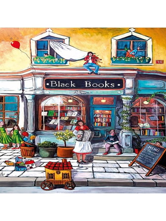 Ks Games Puzzle 1000 Parça Black Books 20852
