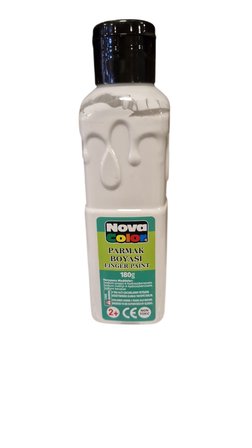 Nova Color Parmak Boyası 180 Gram Beyaz Nc-634