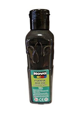 Nova Color Parmak Boyası 180 Gram Siyah Nc-635