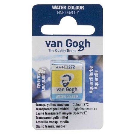 Van Gogh Gwc Pan Sanatsal Sulu Boya Tablet Transp.Ylw Med