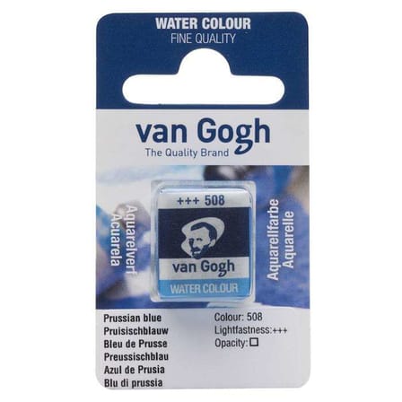 Van Gogh Gwc Pan Sanatsal Sulu Boya Tablet Prussıan Blue