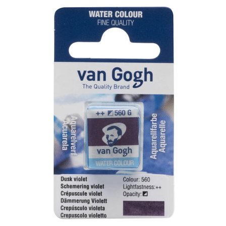 Van Gogh Gwc Pan Sanatsal Sulu Boya Tablet Dusk Violet