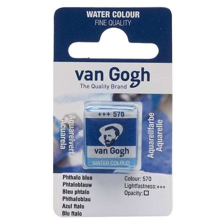 Van Gogh Gwc Pan Sanatsal Sulu Boya Tablet Phthalo Blue