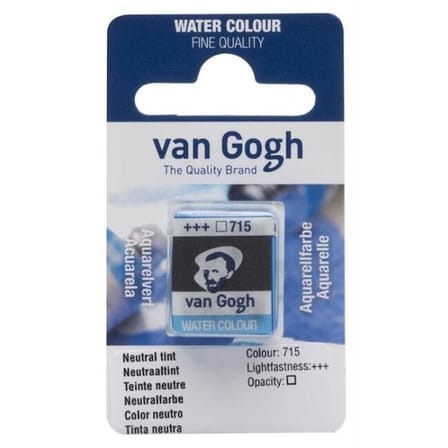 Van Gogh Gwc Pan Sanatsal Sulu Boya Tablet Neutral Tint