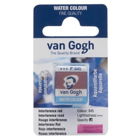 Van Gogh Gwc Pan Sanatsal Sulu Boya Tablet Interference Red