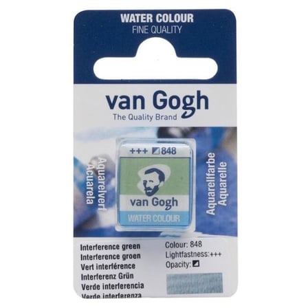 Van Gogh Gwc Pan Sanatsal Sulu Boya Tablet Interference Green