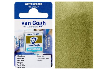 Van Gogh Gwc Pan Sanatsal Sulu Boya Tablet Olive Green