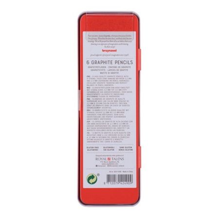 Bruynzeel Expression Graphite Dereceli Karakalem Seti 6 Lı