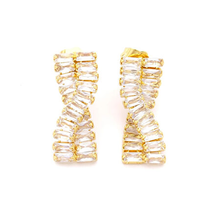 Altın Kaplama Taşlı Su Yolu Kadın Set SET-166