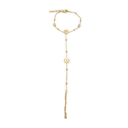 Şahmeran Altın Kaplama Kadın Çiçek Model-SHM-102