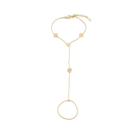 Şahmeran Altın Kaplama Kadın Kalp Model-SHM-106