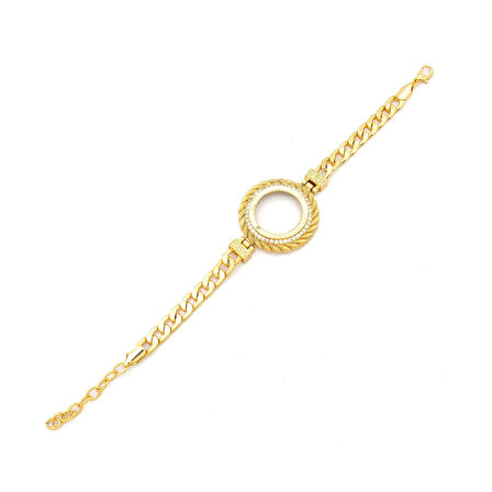 Altın Kaplama Yarım Çerçeve Bileklik BLK-1136