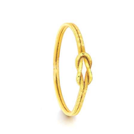 Altın Kaplama İmitasyon Aşk Düğümü Ajda Model Bilezik BLZ-3118