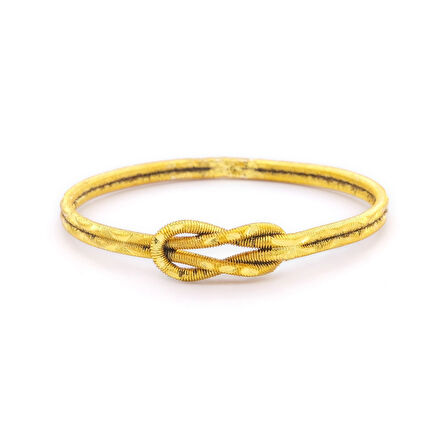 Altın Kaplama İmitasyon Aşk Düğümü Ajda Bilezik BLZ-3119