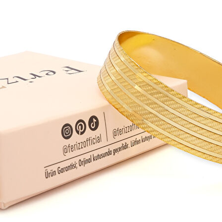 İmitasyon Altın Kaplama Trabzon Bileziği BLZ-3125