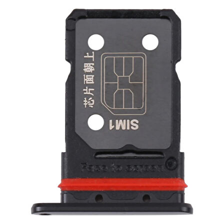 OnePlus 10 Pro Uyumlu Sim Kart Tepsisi NE2210, NE2211 Siyah